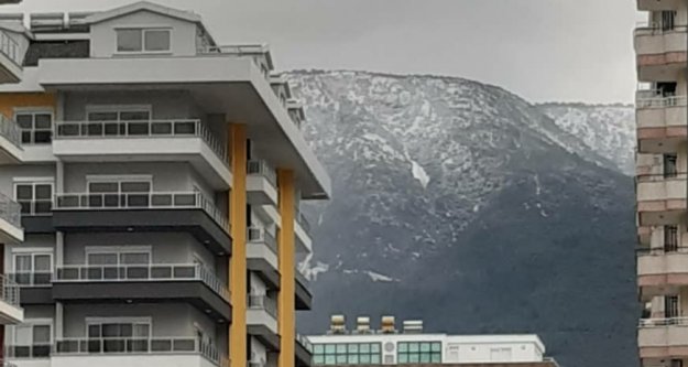 Alanyalılar sabah bu manzaraya uyandı!