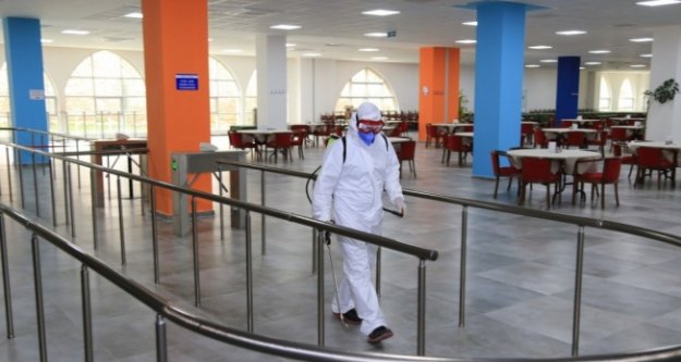 ALKÜ’de dezenfekte yapıldı