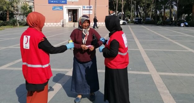 Kızılay, virüsün düşmanını dağıttı