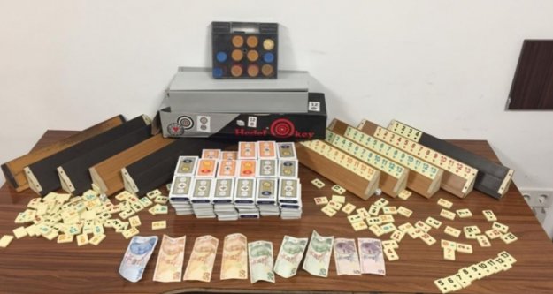 Alanya'da kumar baskını: 7 gözaltı var