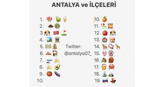 Antalya'yı kim ilçeleriyle daha iyi tanıyor?