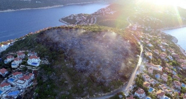 Haluk Levent'ten Kaş yangını paylaşımı