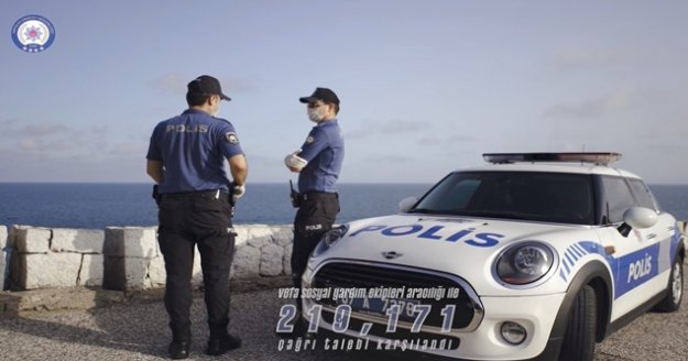Polisten Antalya halkına teşekkür klibi