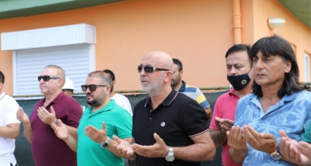 Alanyaspor'un yeni alt yapı binası için dua töreni