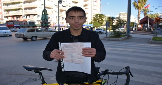 Bisikletli gence kırmızı ışık cezası mahkemeden geri döndü