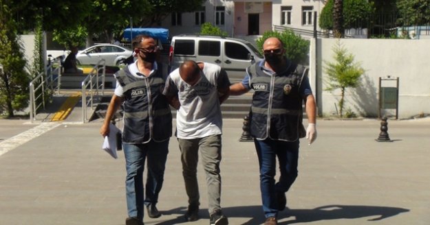 Girdiği villadan 35 bin TL değerinde altın çalan zanlı yakalandı! Alanya Cezaevine teslim edildi