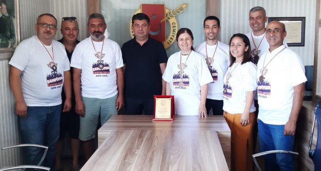 Kestelspor Başkanı Uğur'dan AGC'ye teşekkür ziyareti