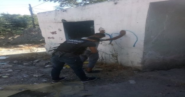 310 polisle narkotik uygulaması