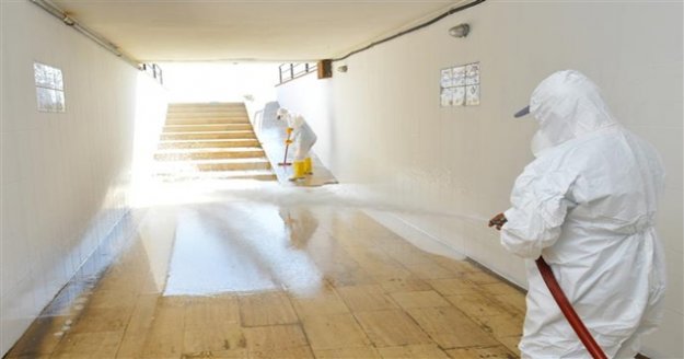 Alanya Belediyesi'nden yaya alt geçitlerine bakım