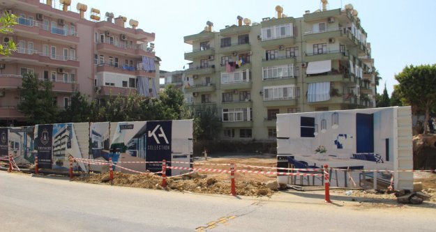 Alanya'da 50 bin kişiyi susuz bırakan inşaat!