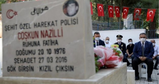 Alanya'da şehitlerimiz için dua edildi