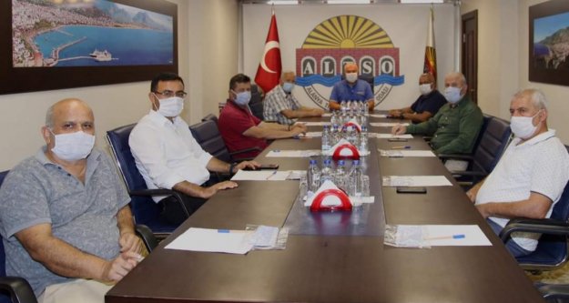 Alanya'daki oda başkanlarından Şahin'e tam destek