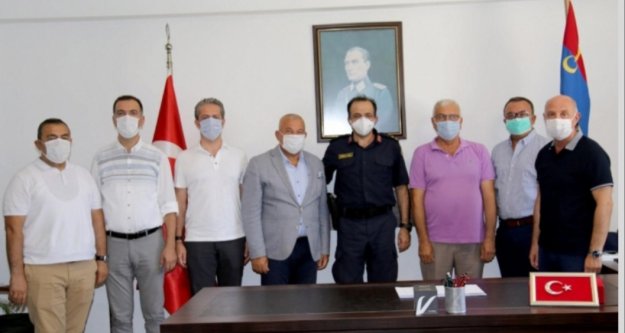 ALTSO'dan jandarmaya hayırlı olsun ziyareti