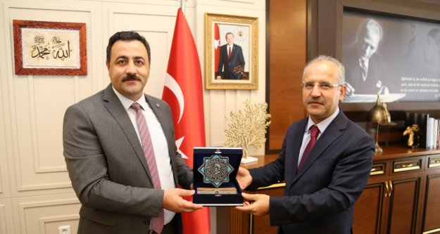 Antalya Başsavcısı İnal'dan Rektör Kalan'a ziyaret