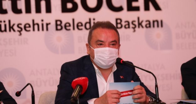 Başkan Böcek'in Covid-19 test sonucu pozitif çıktı