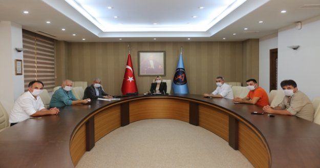 Rektör Prof. Dr. Özlenen Özkan, AGC'yi ağırladı