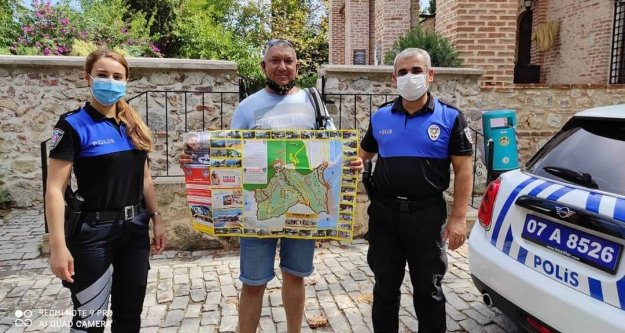 Alanya'da TDP turiste rehber oluyor