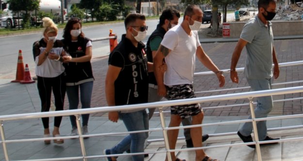 Alanya'da uyuşturucu operasyonu: 1'i kadın 6 gözaltı