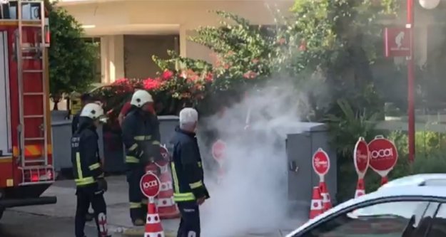 Alanya'da korkutan yangın