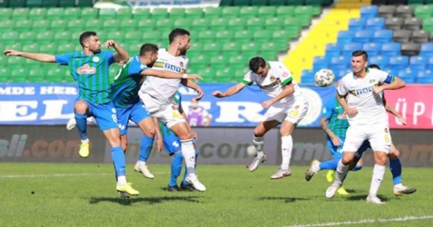 Alanyaspor, Rize'den puanla dönüyor