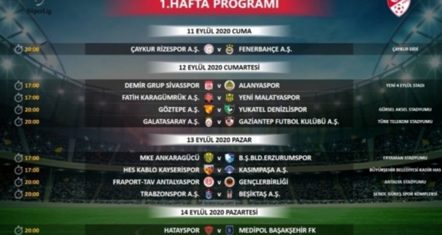 Alanyaspor'un ilk 4 hafta maç programı belli oldu