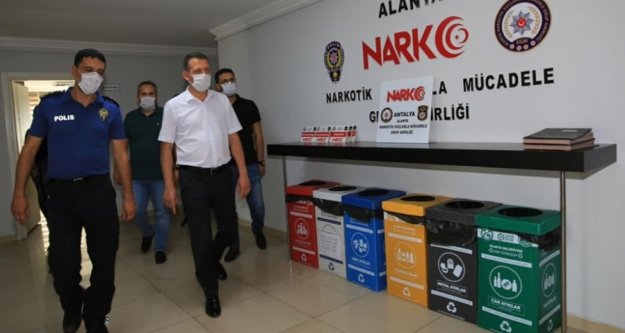 Kaymakamdan emniyete teşekkür ziyareti