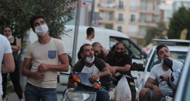 Kuledeki intihar girişimini film gibi izlediler