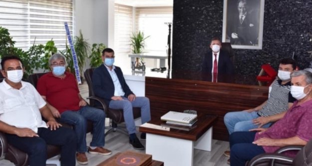 MHP'den, Muhittin Ergen'e ziyaret