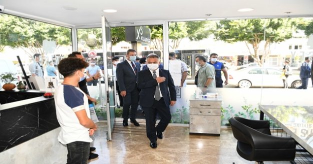 Vali Yazıcı pandemi denetimlerini yerinde inceledi