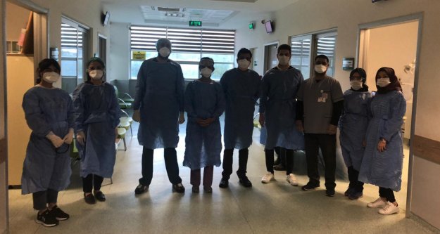 Alanyalı diş hekimleri filyasyon ekibinde