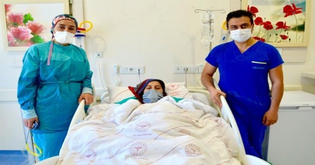 ALKÜ anne karnındaki bebeğin hayata tutunması sağlandı!