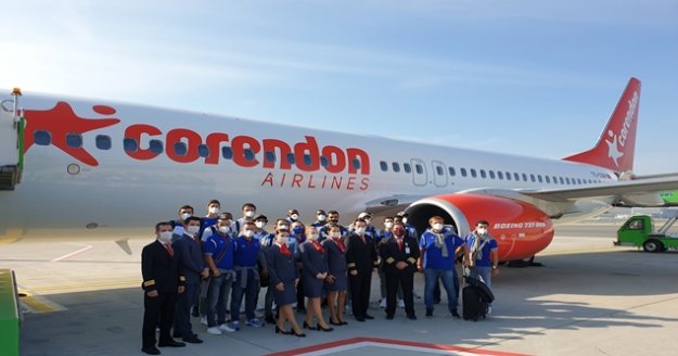 Anadolu Efes için Corendon'dan özel takım uçağı
