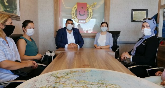 İyi Parti'den AGC'ye nezaket ziyareti