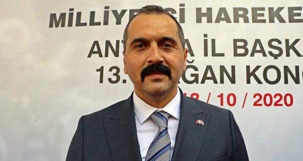 MHP Antalya Hilmi Durgun ile devam dedi