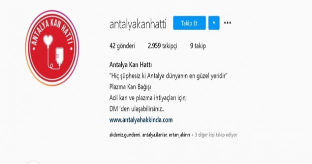 Sosyal medyada ihtiyacı olanlar için acil kan hattı