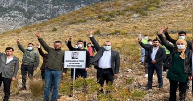 Alanya’da Alparslan Türkeş hatıra ormanı kuruldu