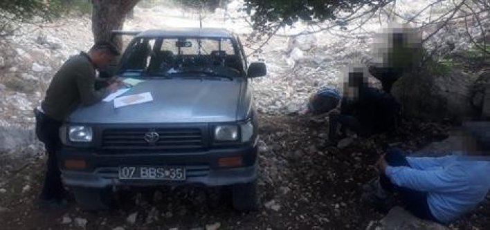 Kaçak avcılara 8 bin lira ceza uygulandı