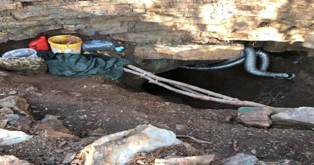 Kaçak kazıya suçüstü