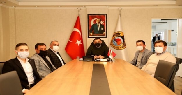 MHP Turizm Komisyonu'ndan Başkan Yücel'e ziyaret