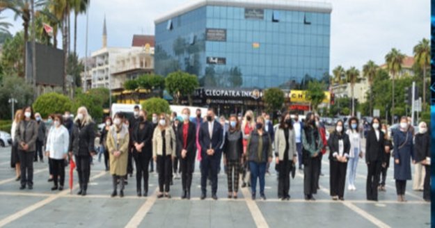 Alanya'da kadınlar  5 Aralık için toplandı