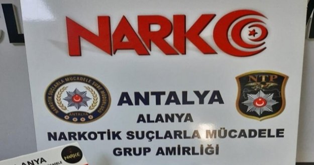 Alanya’da uyuşturucu operasyonu
