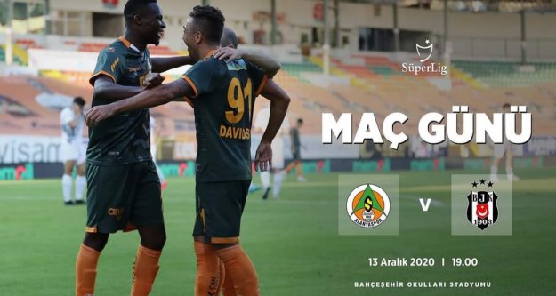 Alanyaspor Beşiktaş maçının 11'leri belli oldu