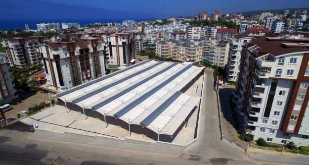 Avsallar Modern Kapalı Pazar Yeri tamamlandı
