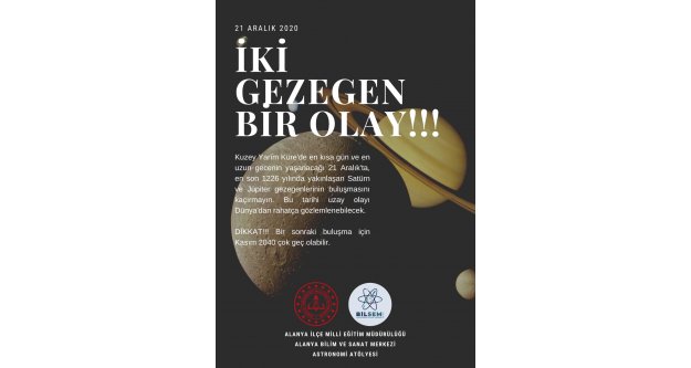 Bu geceye dikkat..Bir sonraki buluşma için 2040 çok geç olabilir!