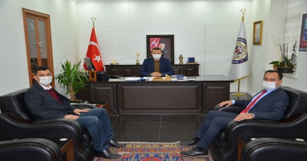 Büyükşehirden Kaymakam Ürkmezer'e brifing