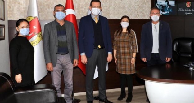 Kaymakam Ürkmezer'den AGC'ye ziyaret