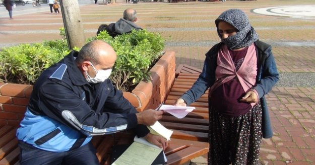 Maskesiz yakalanan hamile dilenci kadın: " 50 tane ceza yazıldı hiçbirini ödemedim bunu da ödemem"