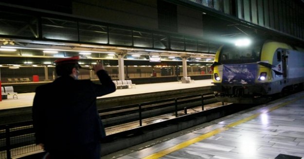 Türkiye'den Çin’e giden ilk ihracat treni Ankara Garı'nda