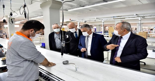 Vali Yazıcı'dan Antalya OSB sanayicilerine  ziyaret