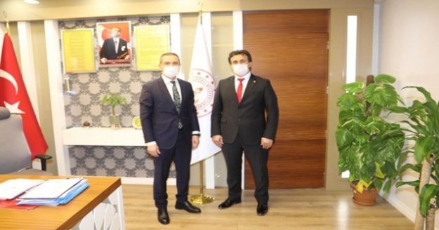 Yılmaz'dan Müdür Er'e ziyaret